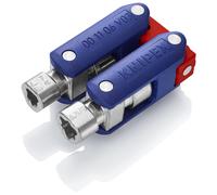 Knipex Control Cabinet Key "DoubleJoint" 62 mm (self-service card/blister) 00 11 06 V03