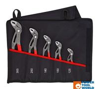 KNIPEX 00 19 55 S5 Cobra High-Tech Water Pump Pliers Set x5 Pcs