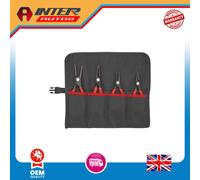 KNIPEX 00 19 57 Precision Circlip Plier Set, 4 Piece 43288