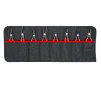 Knipex 00 19 58 V02 Tool Roll Circlip Plier Set 8 Piece Kpx001958V02