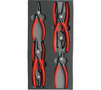 Knipex 00 20 01 V02 Circlip Pliers Set - 6 Piece