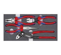 KNIPEX 00 20 01 V17 Set of Pliers in a Foam Tray 4 parts