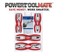 Knipex 00 20 04 V01 Precision Circlip Plier Set - 8 Piece