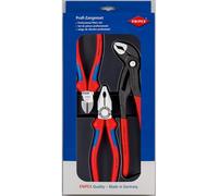 KNIPEX 00 20 09 V01 (SB-Karte/Blister) Paket, Mehrfarbig & 26 12 200 Flachrundza