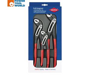 KNIPEX 00 20 09 V03 Alligator Water Pump Pliers Set x3 Pcs
