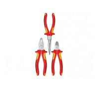 Knipex 00 20 12 Elektro Vde Pliers Set, 3 Piece Multi Colour (One Size)