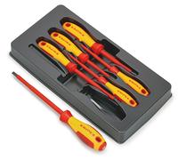 KNIPEX Screwdriver Set 6 Parts, 00 20 12 V01