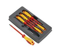 KNIPEX Screwdriver Set 6 Parts, 00 20 12 V01