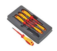 Knipex VDE Screwdriver Set PlusMinus / Slotted (self-service card/blister) 00 20 12 V05