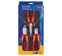 KNIPEX 00 20 12 VDE Electro Set, 3 Part