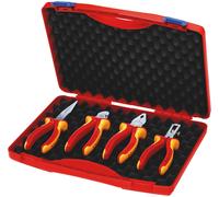 Würth® 'RED' Electric Set VDE 4 Piece VDE Insulated Plier Set ZEBRA® - 071401580