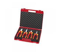 Knipex KPX002015 VDE Pliers Set in Case 4 Piece