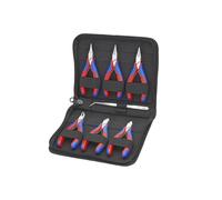 Knipex 00 20 16 Electronics Plier Sets, Multi-Colour, 6 Piece