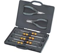 Knipex 00 20 18 ESD Electronics Pliers & Screwdrivers Set - 8 Piece