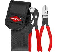 KNIPEX 00 20 72 V02 Mini pliers set in belt tool pouch Multicoloured