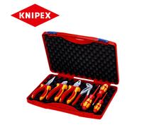 KNIPEX 00 21 15 COMPACT TOOL KIT, 7Pc