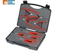 KNIPEX Tool Box srz Circlip Pliers 8 Parts 270 mm, 00 21 25