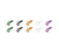 Knipex 00 61 10 C V02 Colorcode Clips Color Mix 2 (10 Pieces) 122 Mm Pk 1 25073