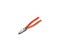 Knipex High Leverage Combination Pliers black atramentized, plastic coated 200 mm (self-service card/blister) 02 01 200 SB