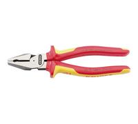 Knipex 02 08 200UKSBE VDE Fully Insulated High Leverage Combination Pliers, 200mm
