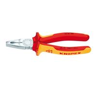 Knipex 03 06 180 SBE Fully Insulated Combination Pliers, 180mm