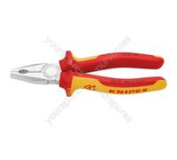 KNIPEX 03 06 180 VDE Combination Pliers, 180mm