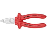 Knipex 03 07 180 - Pliers (Lineman's, Steel, Plastic, Red)