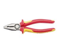 Knipex 03 08 200UKSBE VDE Fully Insulated Combination Pliers, 200mm