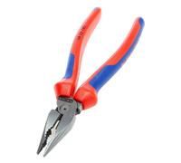 Knipex 08 22 185 Needle-Nose Combination Pliers 185mm Multi Colour (One Size)