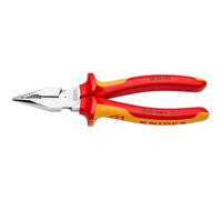 KNIPEX 08 26 185 SB Needle-Nose Combination Pliers insulated with multi-componen