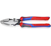 Knipex 09 02 240 9.5-Inch Ultra-High Leverage Lineman's Pliers, Red