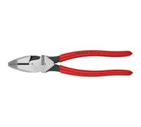 Knipex 09 11 240 SBA 9.5-Inch Ultra-High Leverage Lineman's Pliers with Fish Tape Puller and Crimper