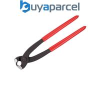 Knipex Ear Clamp Pliers black atramentized, plastic coated 220 mm (self-service card/blister) 10 98 I220 SB