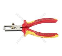 KNIPEX 11 08 160UKSBE VDE Insulation Stripper, 160mm