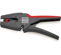 Knipex 12 42 195 "MultiStrip 10" Automatic Insulation Stripper, Black/Red
