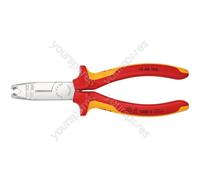 KNIPEX 13 46 165 SB VDE Stripping Pliers, 165mm