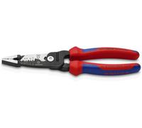 Knipex 13 72 200 Me Wirestripper Metric Version With Multi-Component Handles Black Atramentized 200 mm