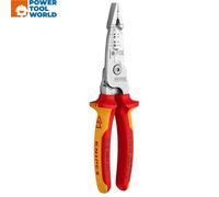 KNIPEX 13 76 200 ME WireStripper Metric Version VDE Chrome-Plated ...