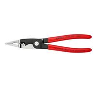 KNIPEX Pliers for Electrical Installation Self-Service Card with Plastic Coating 200 mm, 13 81 200 SB