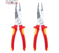 KNIPEX 1386200 VDE Pliers Electrical Installation multi-component grip 200mm