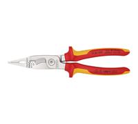 Knipex Pliers 13 86 200 SB VDE Electricians Universal Installation 200 mm Multi-Colour