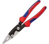 KNIPEX Pliers for Electrical Installation with Multi-Component Handles 200 mm, 13 92 200