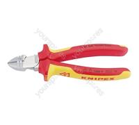 KNIPEX 14 26 160 SB VDE Fully Insulated Diagonal Wire Strippers and Cutter,160mm