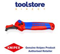 KNIPEX 16 50 145 SB Wire Sheath Stripper Cutter with Guide Shoe Ratchet Function