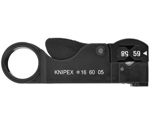 Knipex 16 60 05 SB Adjustable Coax Cable Stripper Stripping Tool 64953