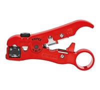 KNIPEX 16 60 06 SB Wire stripping tool for coax and data cable 125 mm (Blister Packed)