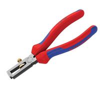 Knipex 160mm End Wire Stripping Pliers With Multi-Component Grip For Precision Stripping