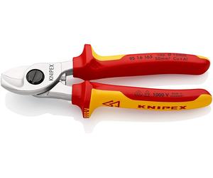 Knipex 165mm 6 1/2" Fully Insulated VDE Cable Wire Cutter/Shear Plier 95 16 165
