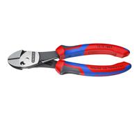 Knipex 185mm Twinforce High Leverage Diagonal Side Cutters cut 4.6mm 73 72 180