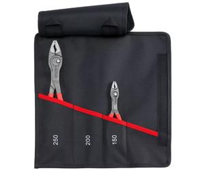 Knipex 2 Pce 150mm & 250mm TwinGrip Gripping Slip Joint Pliers Set, 00 19 61 V02
